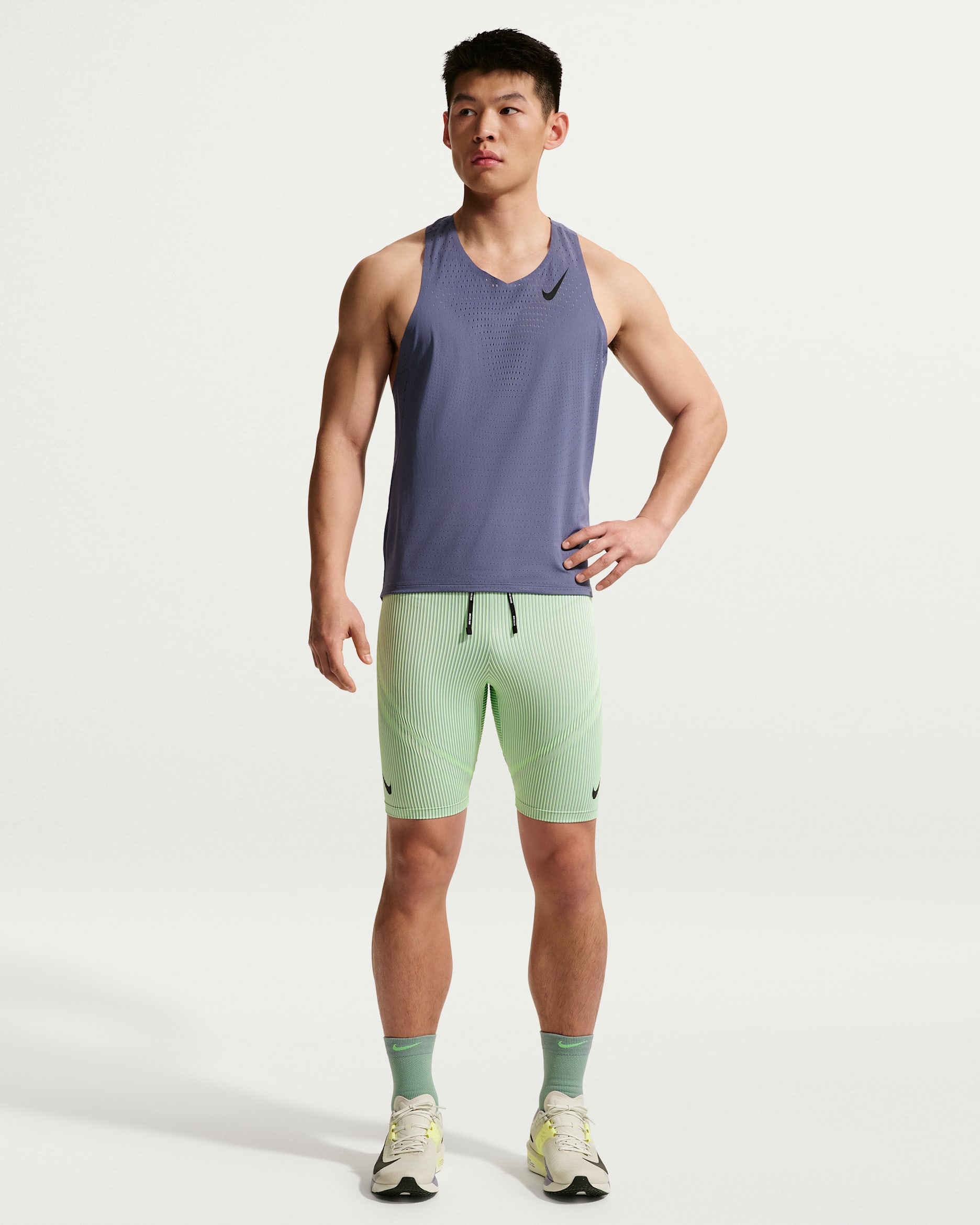 Nike AeroSwift Men's Dri-FIT ADV Running 1/2-Length Leggings. Nike ID